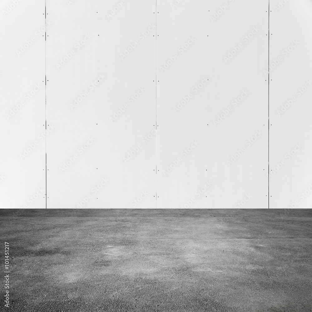 Empty square abstract white interior background Empty square abstract white interior background