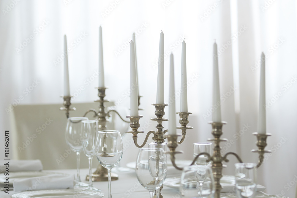 decorated table decorated table