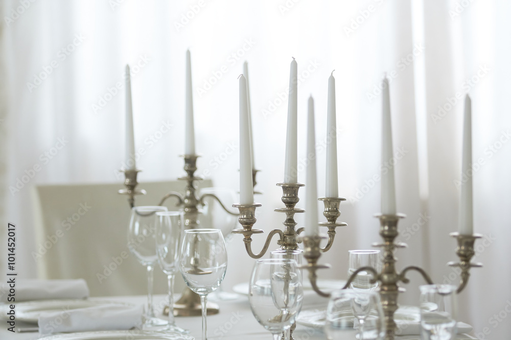 decorated table decorated table