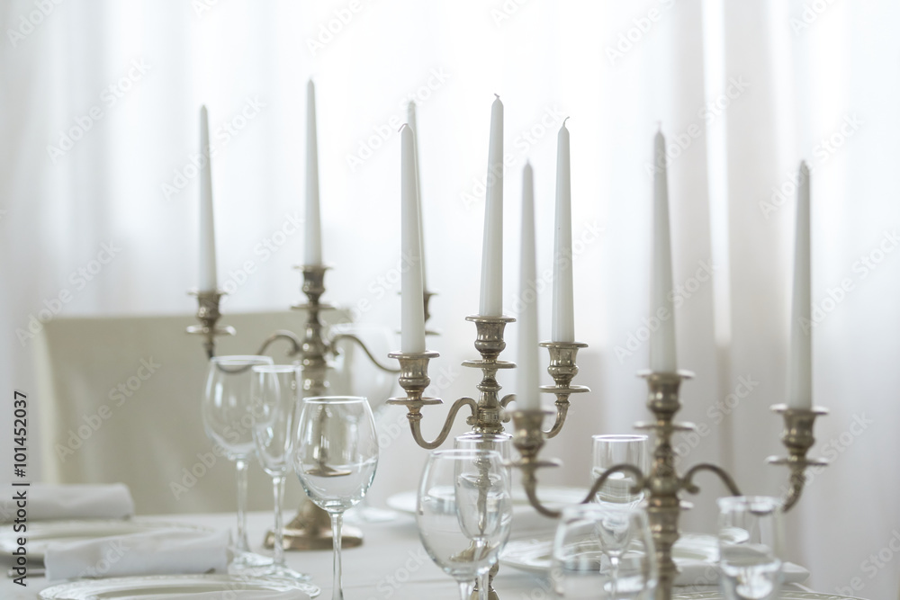 decorated table decorated table