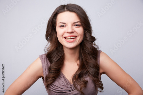 girl smiling