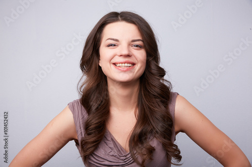girl smiling