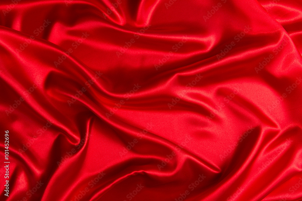 Sensuous Smooth Red Satin