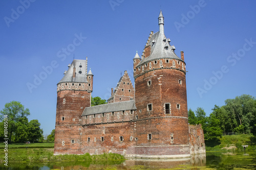 Ruins of Beersel castle, Belgium photo