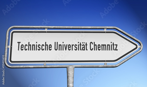 Wegweiser TU-Chemnitz