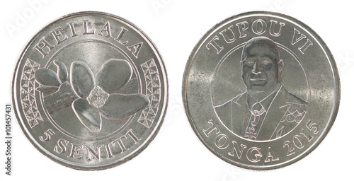 Tonga paanga coin set photo