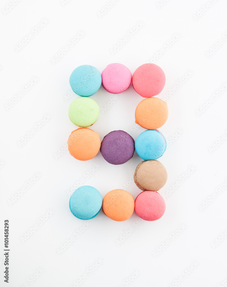 colorful macarons arrangment is number nine colorful macarons arrangment is number nine