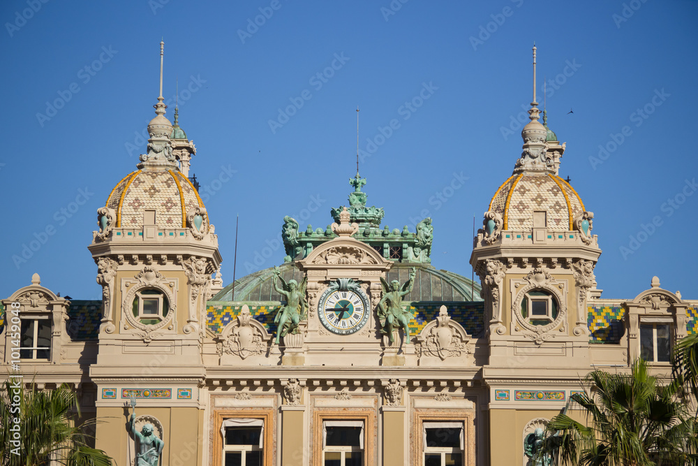 Building of casino in Monte Carlo in Monaco