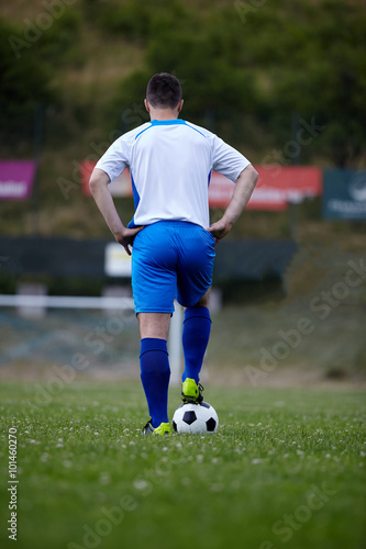 Football player with ball  © fotoinfot