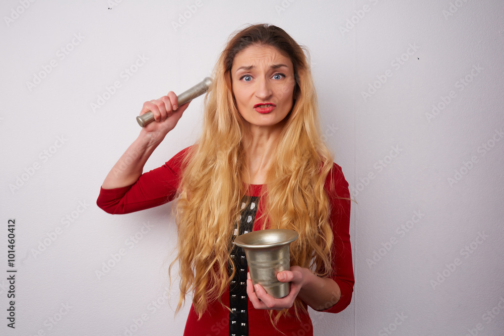 woman angry and threatens woman angry and threatens