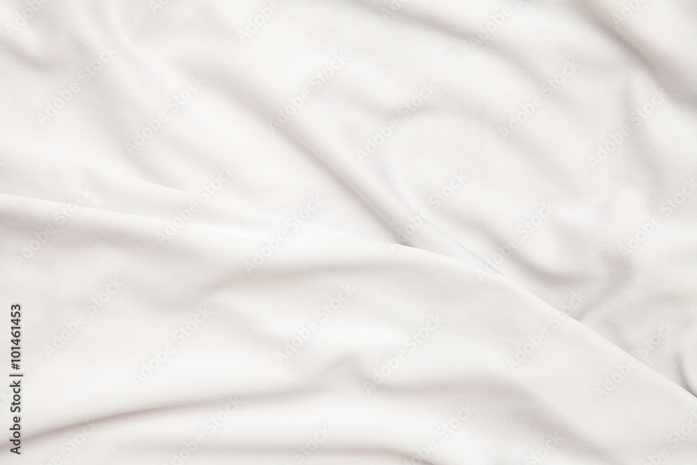 White textile background White textile background