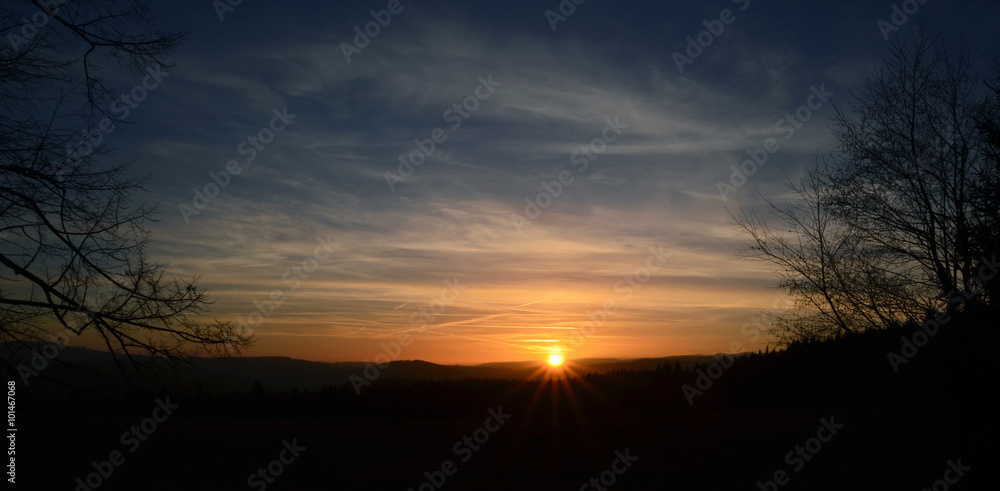 Sunset in Bohemia Sunset in Bohemia