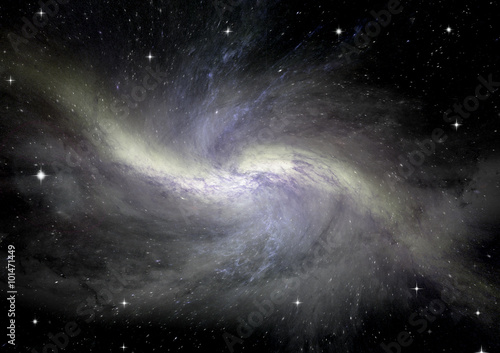 Obraz na płótnie galaxy in a free space w salonie