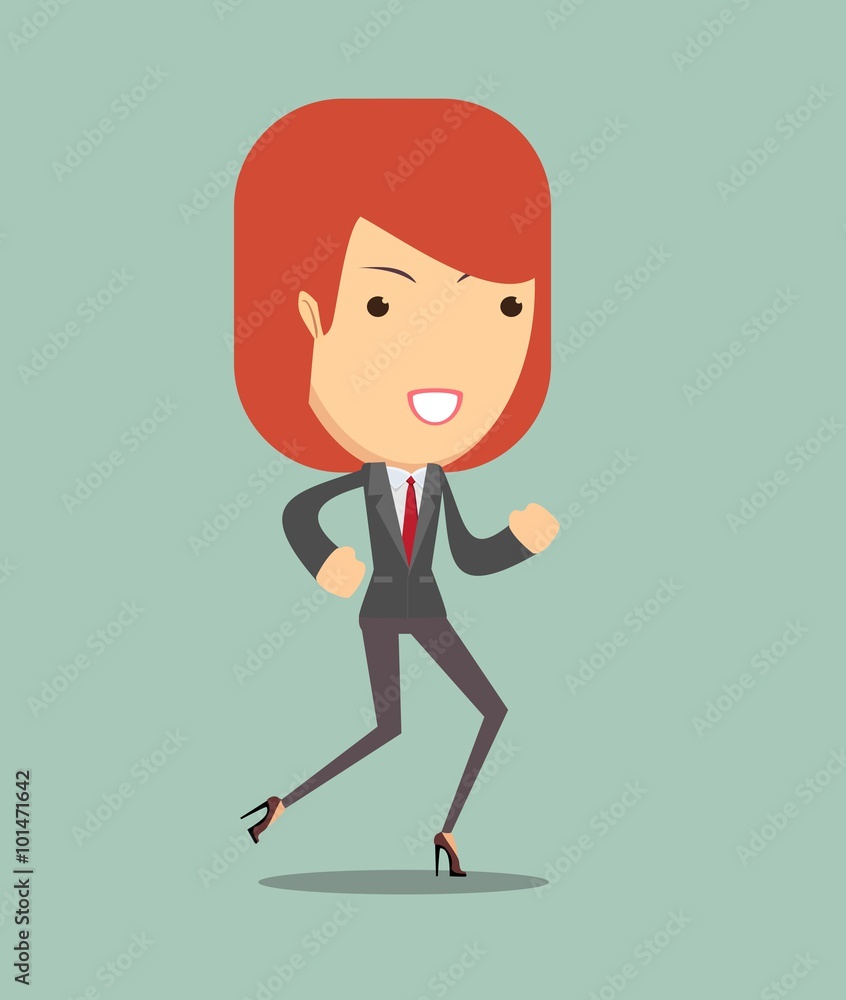 Business concept in winning and successful Business concept in winning and successful