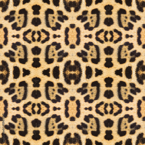 Leopard skin texture for background