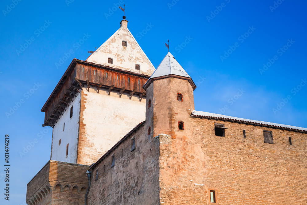 Herman castle or Hermanni linnus, Narva. Estonia