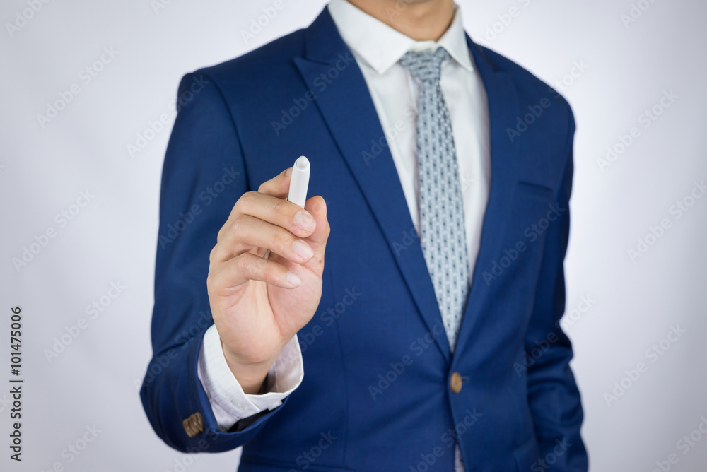 businessman making presentation businessman making presentation