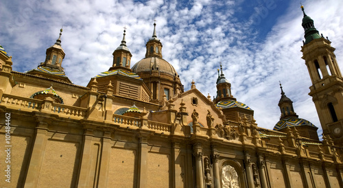 Basilica - Cathedral of Our Lady of Pillar in Zaragoza, Spain