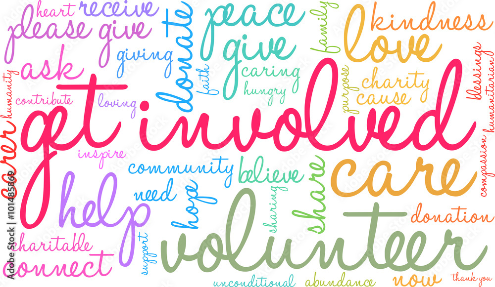 Get Involved Word Cloud Get Involved Word Cloud