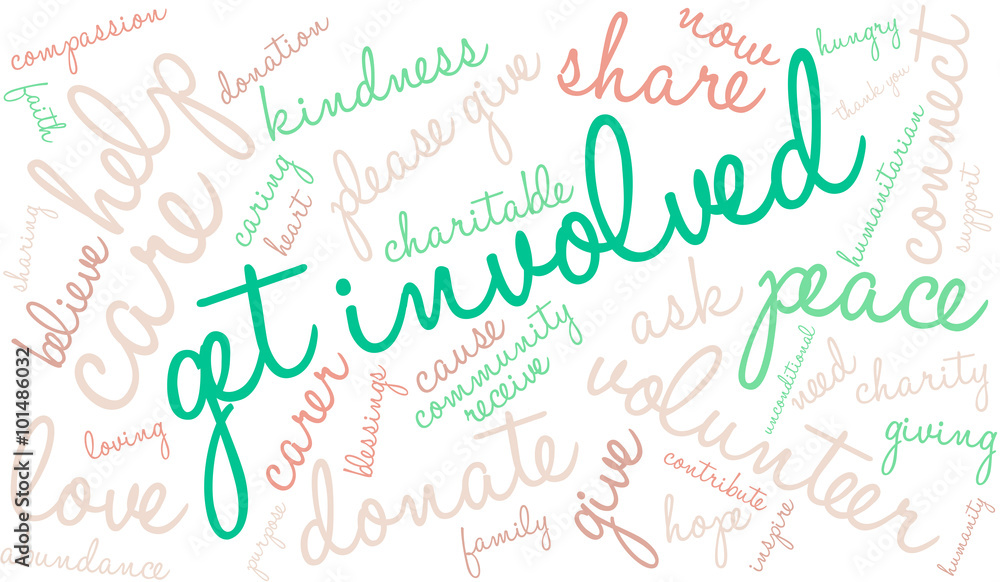 Get Involved Word Cloud Get Involved Word Cloud