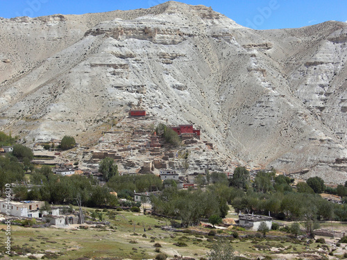 Villaggio in Mustang, Nepal, 2013. photo