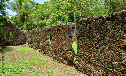  Martinique, picturesque city of Tartane in West Indies photo