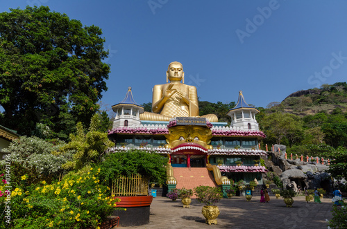 Golden Temple of Dambulla, Sri Lanka photo