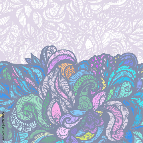 Floral vector background