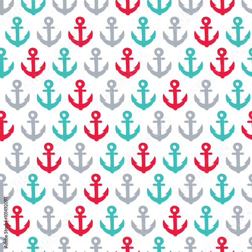 Anchor seamless pattern