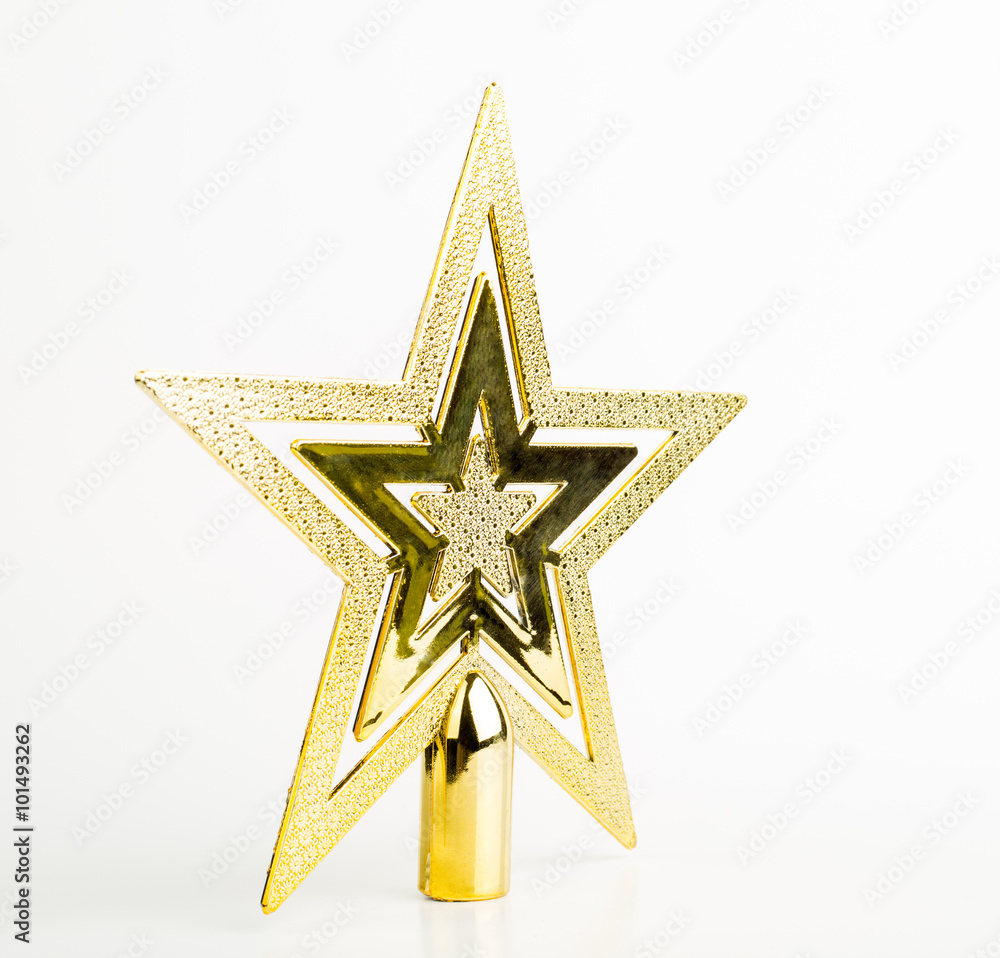 Fototapeta premium Christmas Star ornament decoration