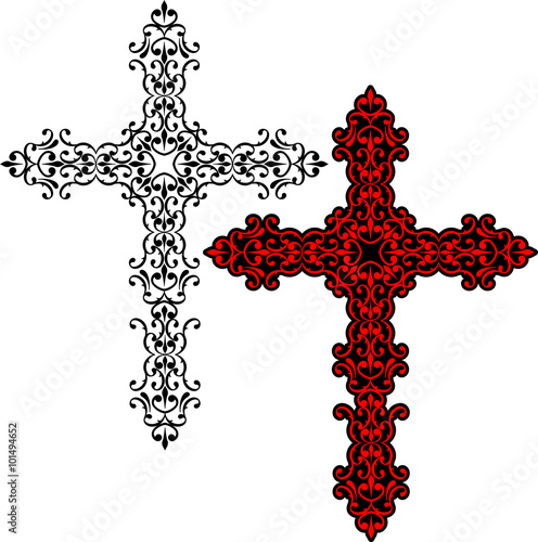 Christian Cross Design