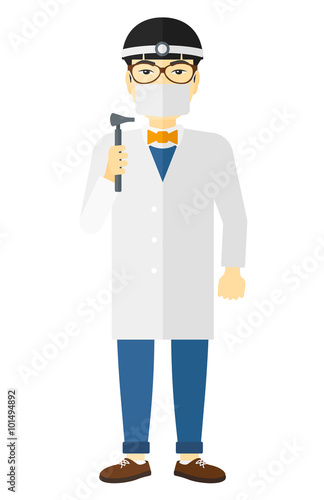 Ear nose throat doctor.