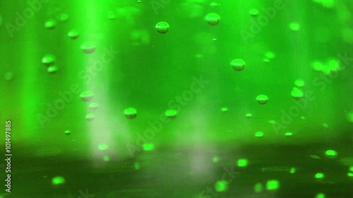 Wallpaper Mural Green bubbles background Torontodigital.ca