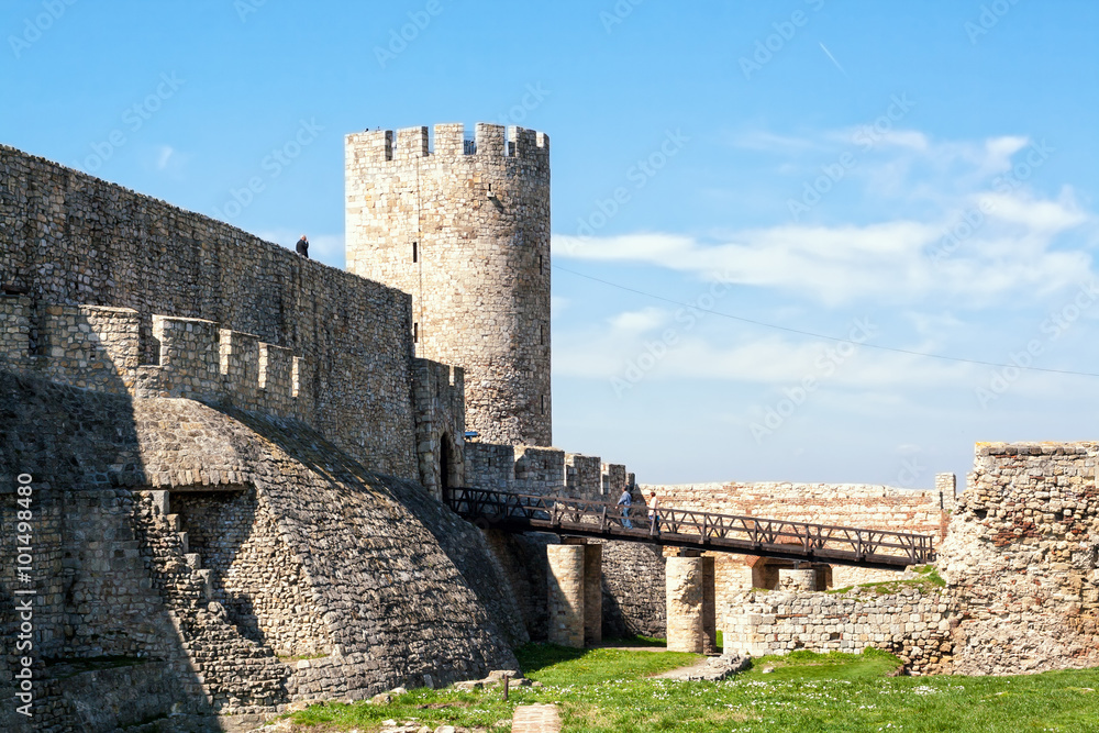 Belgrade fortress in Serbia