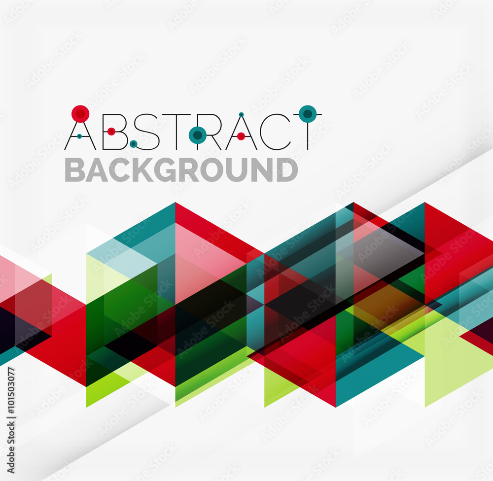 Vector triangle background Vector triangle background