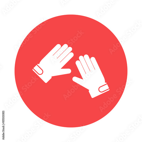 goalkeeper gloves icon