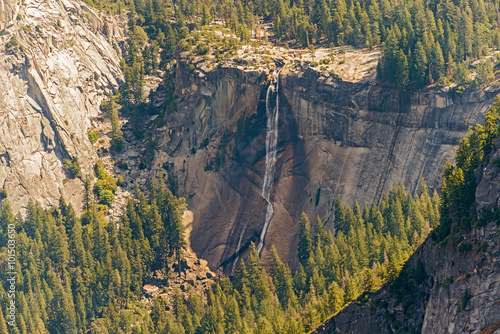 Vernal waterfall in Yosemite National Park in California, USA