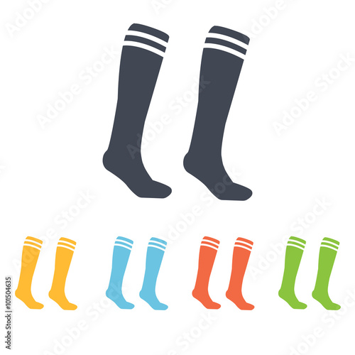 Football socks icon