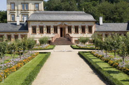 Prinz Georg Garten, Mathildenhöhe, Orangerie, Darmstadt, Hessen, Deutschland