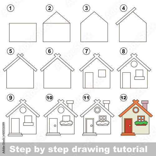  How to draw a Toy House