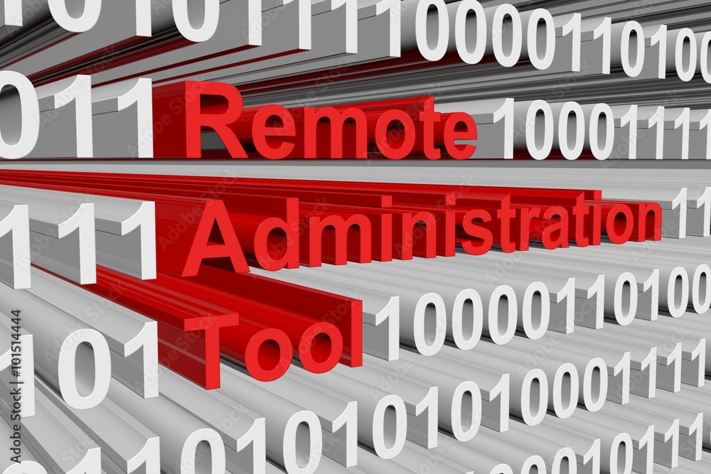 Remote Administration Tool is presented in the form of binary code