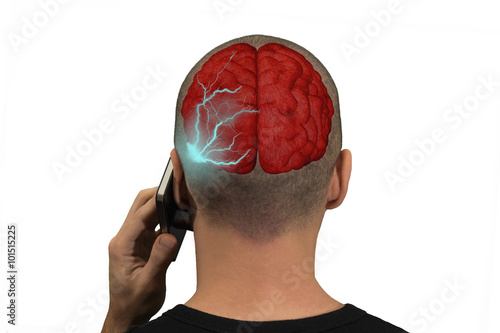 Εκτύπωση καμβά Phone radiation