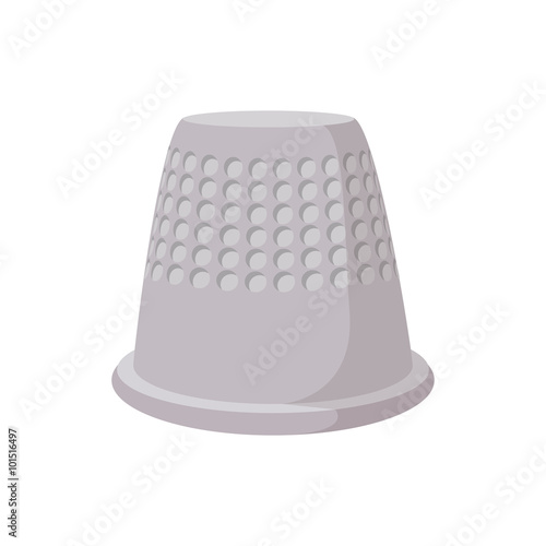 Thimble cartoon icon