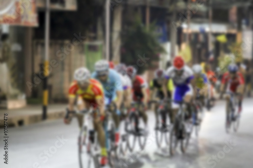blurry Asian Cycling Championship during the race for background