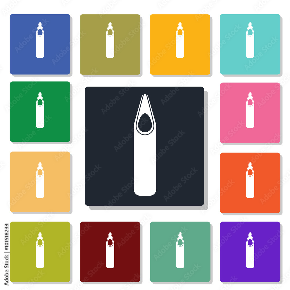 tip of the needle icon tip of the needle icon