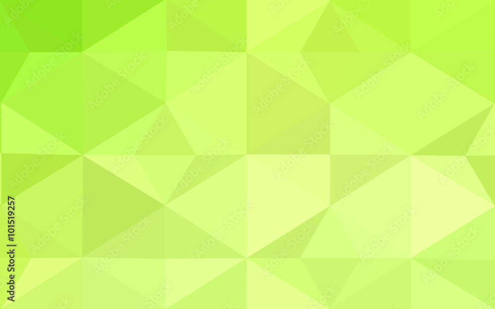 Obraz premium Multicolor green, yellow, orange polygonal design pattern, which consist of triangles and gradient in origami style.
