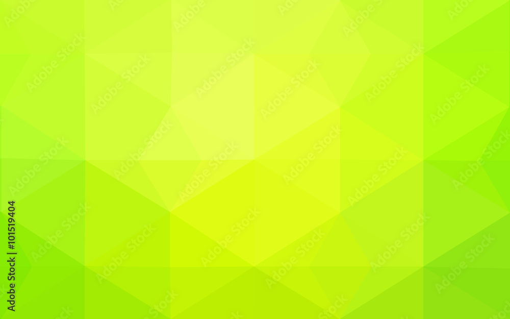 Obraz premium Multicolor green, yellow, orange polygonal design pattern, which consist of triangles and gradient in origami style.