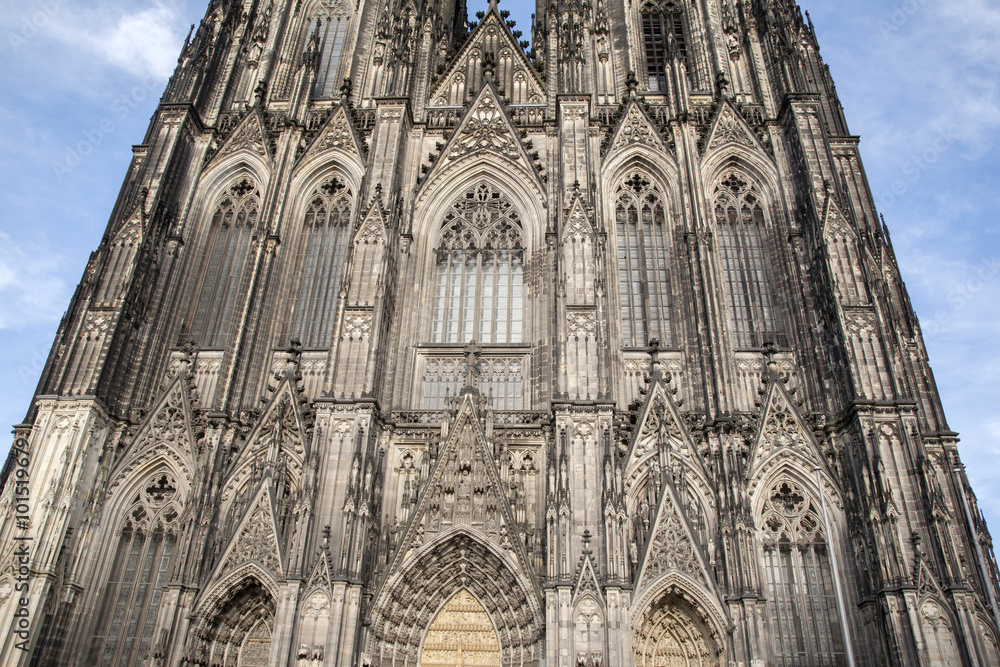Fototapeta premium Facade of Cologne Cathedral