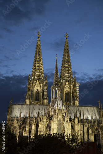 Facade of Cologne Cathedral, Germany