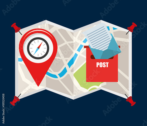 post mail service design 